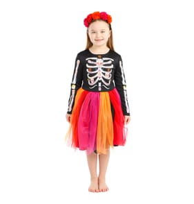 Hallow Scream Girls Day of the Dead Costume