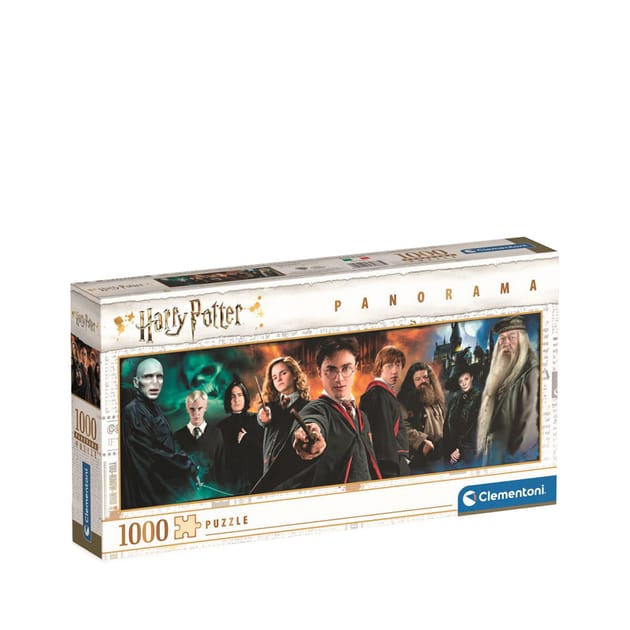 Clementoni Harry Potter Panorama 1000 Piece Jigsaw Puzzle Assortment