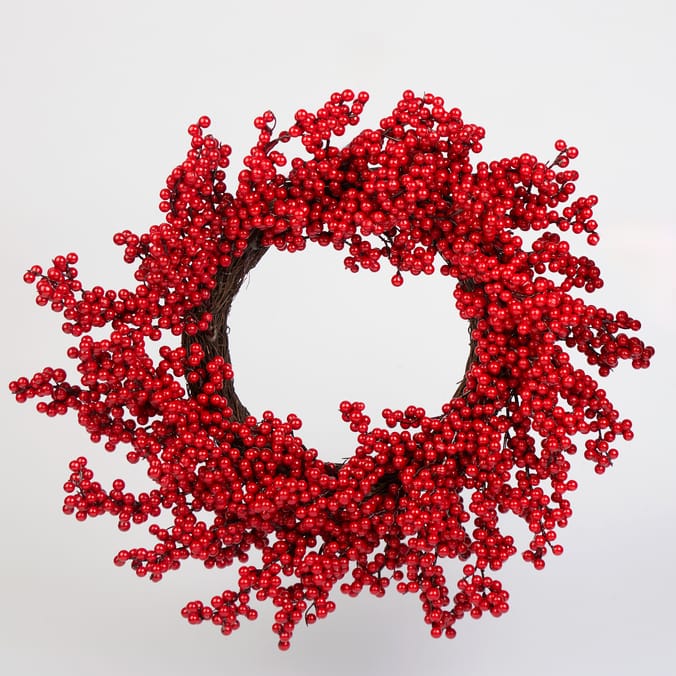 Festive Feeling 55cm Berry Christmas Wreath