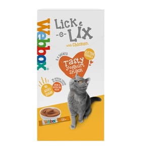 Webbox Lick-e-Lix Tasty Yoghurty Treat 5 x 15g - Chicken