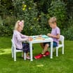 Liberty House Toys Kids Plastic Table and Two Chairs Set