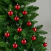 Festive Feeling 4cm Christmas Baubles 24 Pack