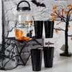 Haunted House Halloween Drink Dispenser With 4 Cups