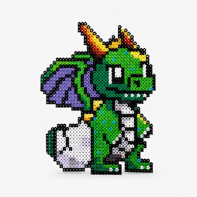 Simbrix Big Build Pixel Wall Art - Dragon