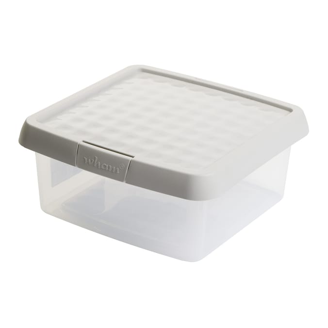  Wham Clip Box 3.6L - Clear with Grey Lid
