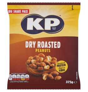 KP Dry Roasted Peanuts 375g