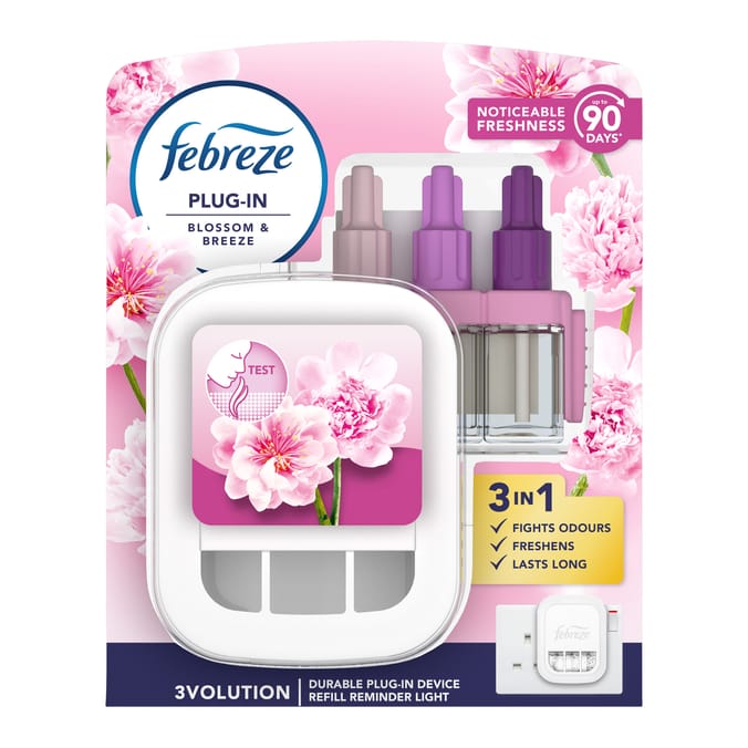Febreze 3Volution Air Freshener Plug-In 20ml - Blossom & Breeze 