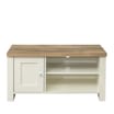 Birlea Highgate Small TV Unit - Cream & Oak Effect 