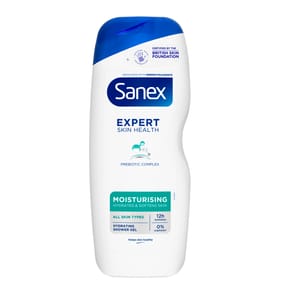 Sanex Expert Skin Health Moisturising Shower Gel Body Wash 570ml