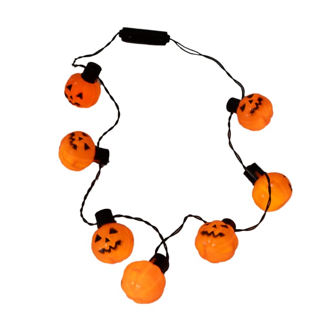 Hallow Scream Light Up Necklace