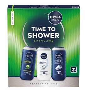Nivea Men Time To Shower Gift Set