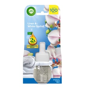 Air Wick Linen & White Orchid Plug-in Single Refill 19ml