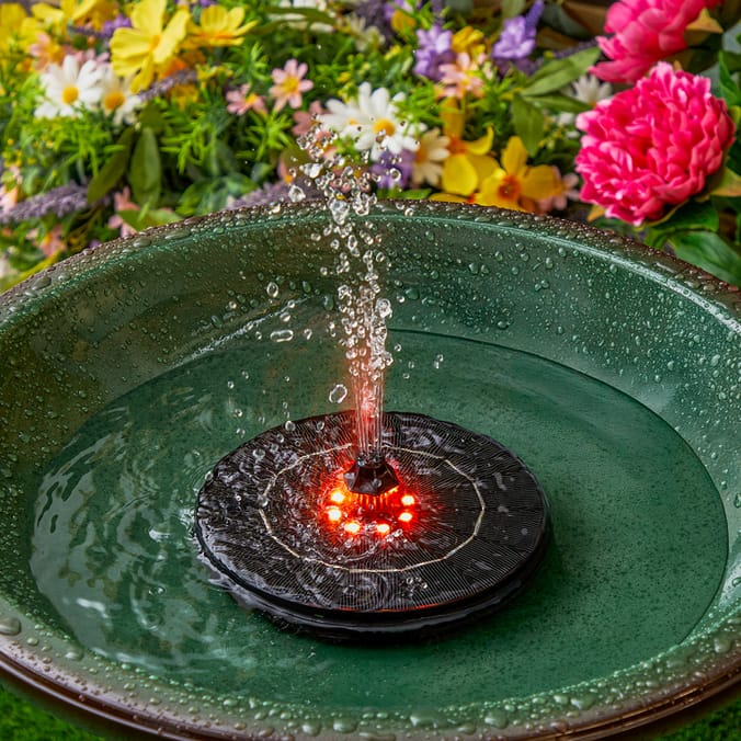 Jardin Floating Fountain Solar Light