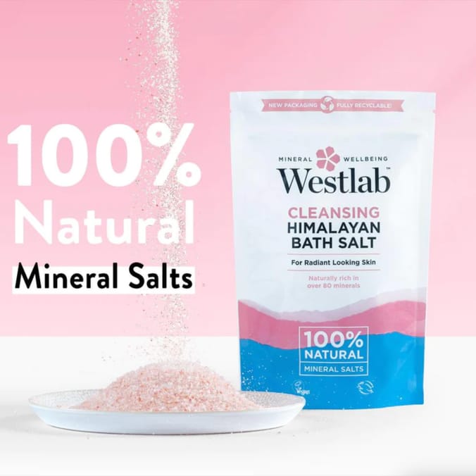 Westlab Cleansing Himalayan Salt 1kg x2