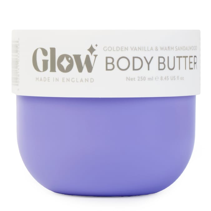 Glow Golden Vanilla & Warm Sandalwood Body Butter 250ml