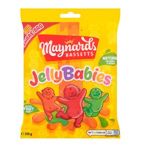 Maynards Bassetts Jelly Babies Sweets Sharing Bag 350g