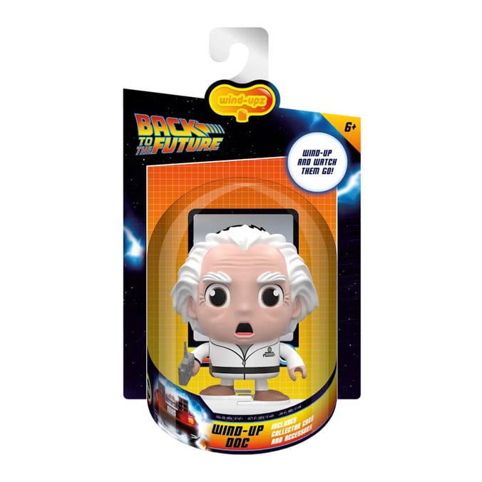 Wind-Upz Collectible Walking Vinyl Figure - Back To The Future Doc Brown