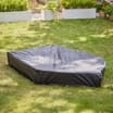 Liberty House Toys Kids Boat Sandpit with Seating and Cover
