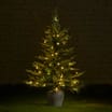 Festive Feeling Pre-Lit Potted Tree