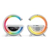Equatech Rechargeable LED Wireless Charging Speaker with Alarm Clock