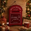 Sleigh Bells Hanging Mailbox Sign