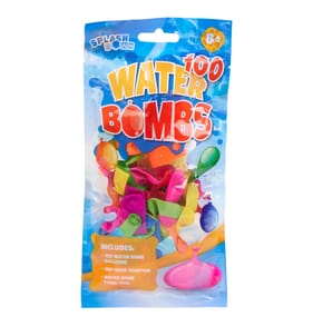 Splash Down 100 Water Bombs x 6 Pack