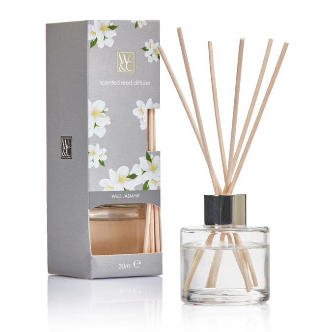 Wickford & Co Scented Reed Diffuser 30ml - Wild Jasmine