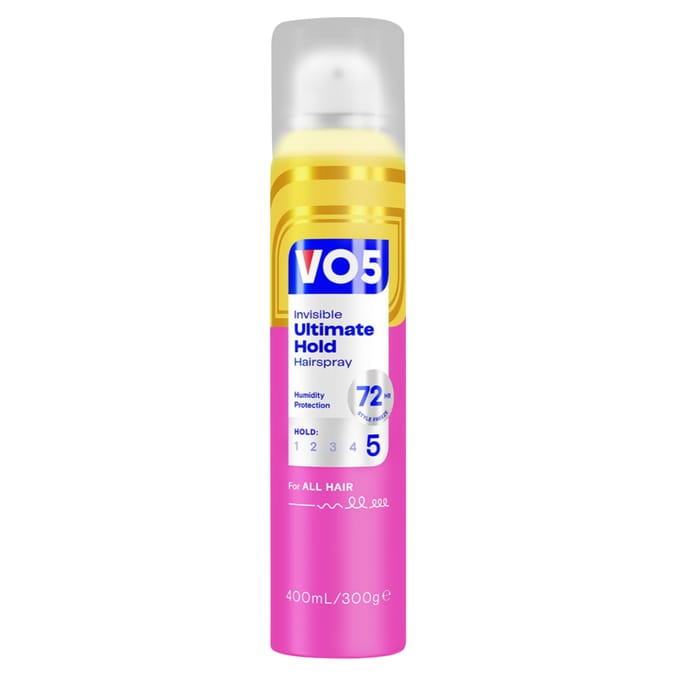 VO5 Invisible Ultimate Hold Hairspray 300g