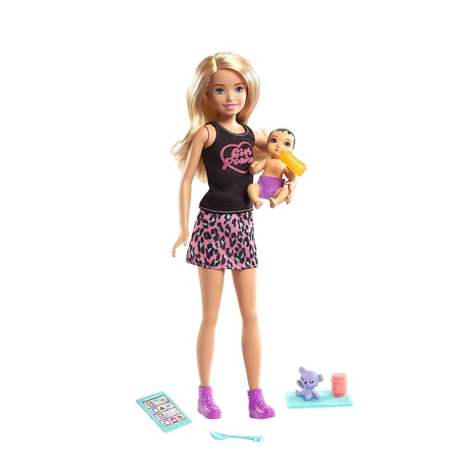 Black skipper online barbie