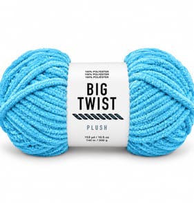  Big Twist Plush Yarn 300g - Electric Blue