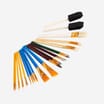 Colvin & Co Artists Paintbrush 25 Pack