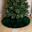 Festive Feeling Christmas Faux Fur Tree Skirt