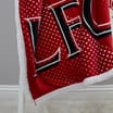 Liverpool FC Crested Sherpa Fleece Blanket