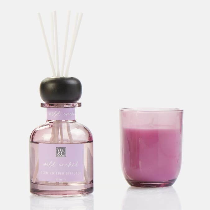 Wickford & Co Candle & Diffuser Gift Set - Wild Orchid