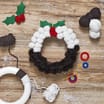 Festive Feeling Make Your Own Pom Pom Wreath