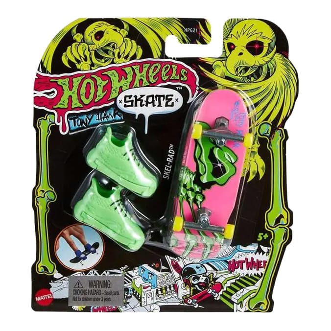 Hot Wheels Skate Tony Hawk Fingerboard & Skate Shoes
