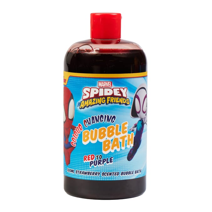 Marvel Spiderman Colour Changing Bubble Bath