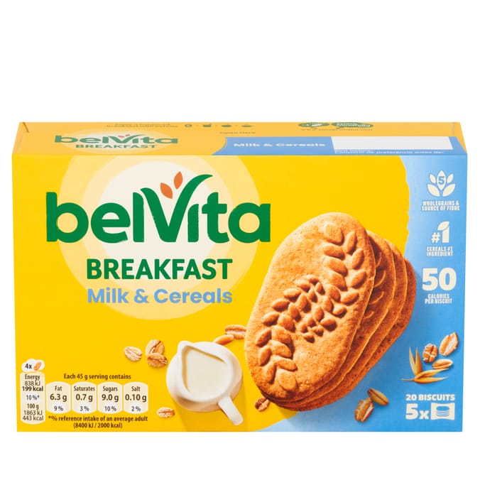 Belvita Breakfast Milk & Cereals 225g