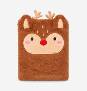 Plush Notebook - Reindeer