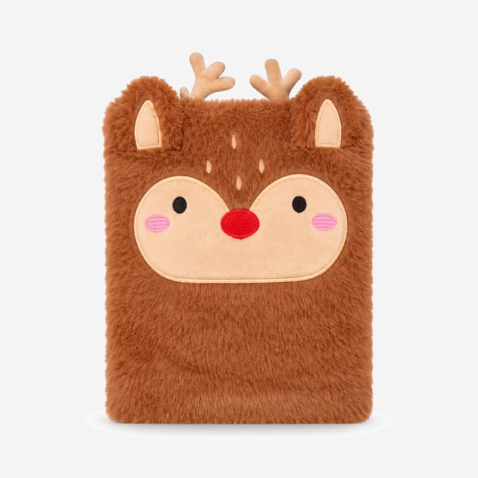 Plush Notebook - Reindeer