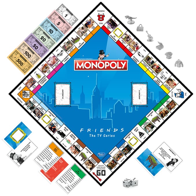 Hasbro Gaming Monopoly Board Game - Friends the TV Series Edition