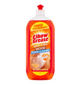 Elbow Grease Squirt & Mop Wood Floor Cleaner 1L - Orange Splash