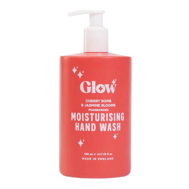 Glow Relaxing Hand Wash 500ml - Cherry Bomb & Jasmine Blooms | Home ...