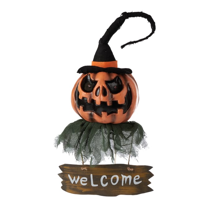 Hallow Scream LED Hanging Sign