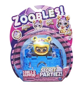 Zoobles Secret Partiez Z-Girlz & Happitat Figure