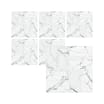 Stick Ease Self-Adhesive Vinyl Wall Tiles 3 Pack - Marble x2