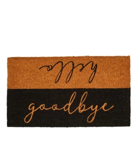 Home Collections Printed Word Coir Mat - Hello