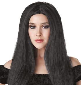 Hallow Scream Adult Witch Wig - Black