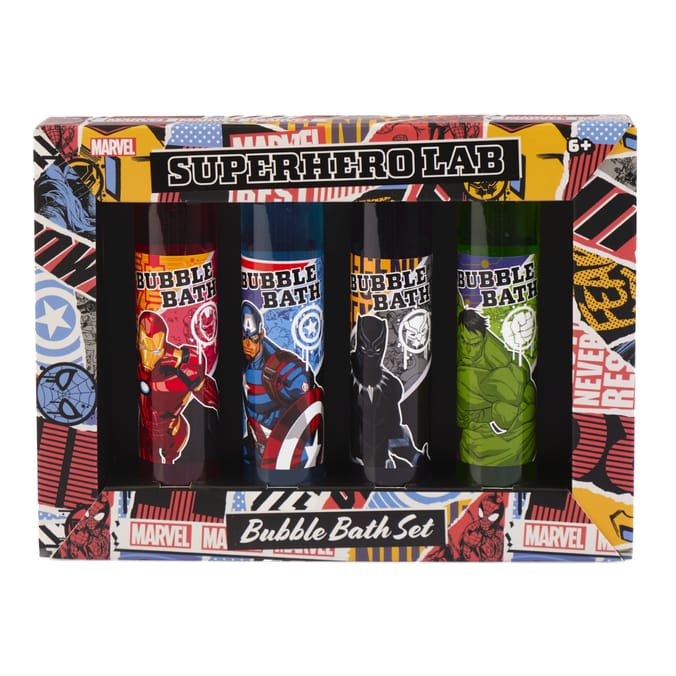Marvel Avengers Superhero Serum Bubble Bath Set