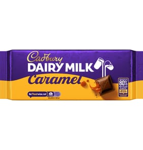 Cadbury Dairy Milk Caramel Chocolate Bar 180g